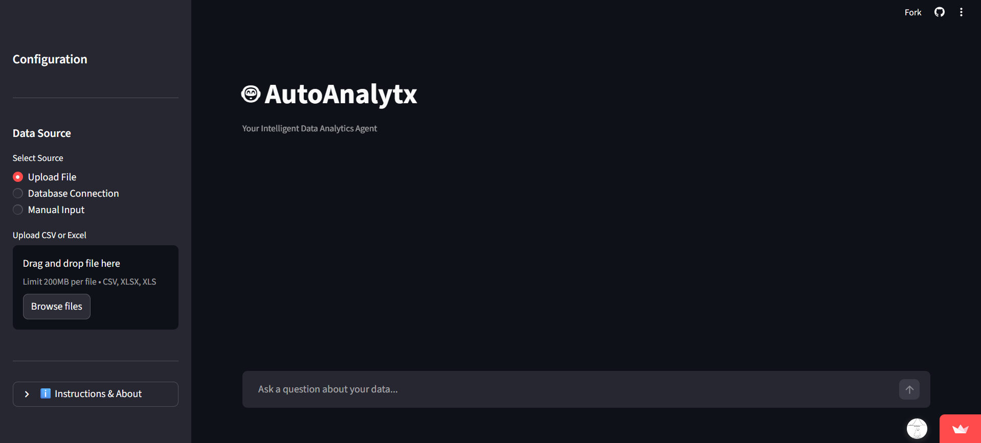 AutoAnalytx  - Agentic Data Analyst